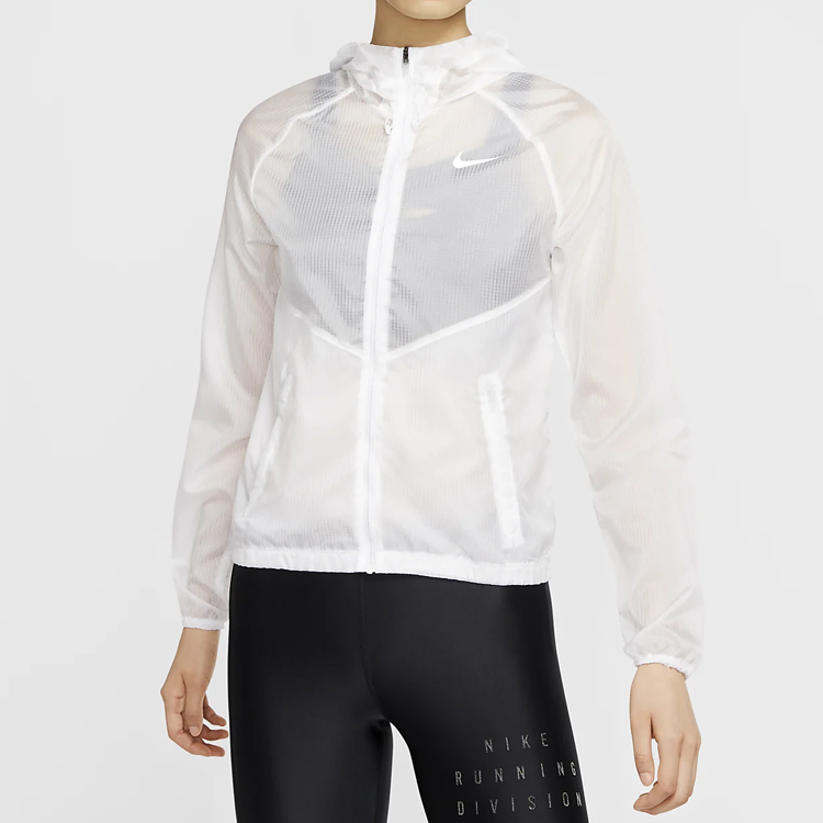 Женские куртка Nike (белая) — фото 3