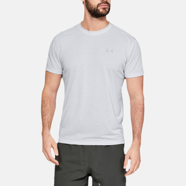 Мужская футболка Under Armour Streaker (серая) — фото 3