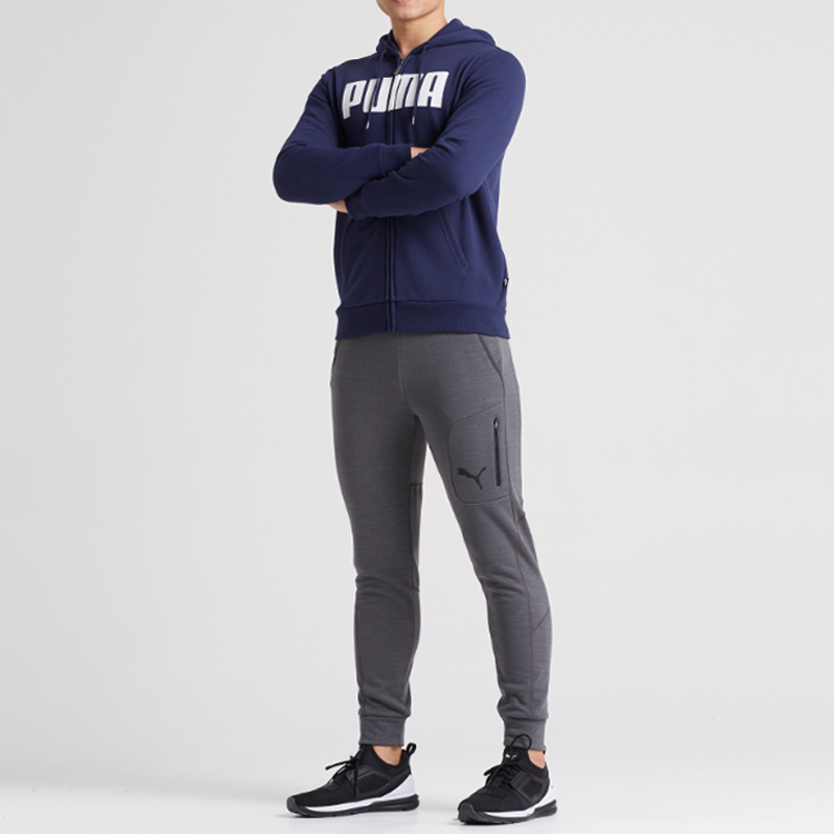 Мужская куртка Puma (синяя) — фото 3