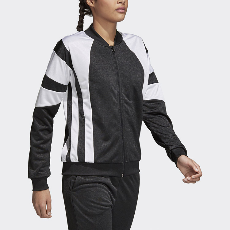 Женская куртка adidas originals (черная) — фото 4