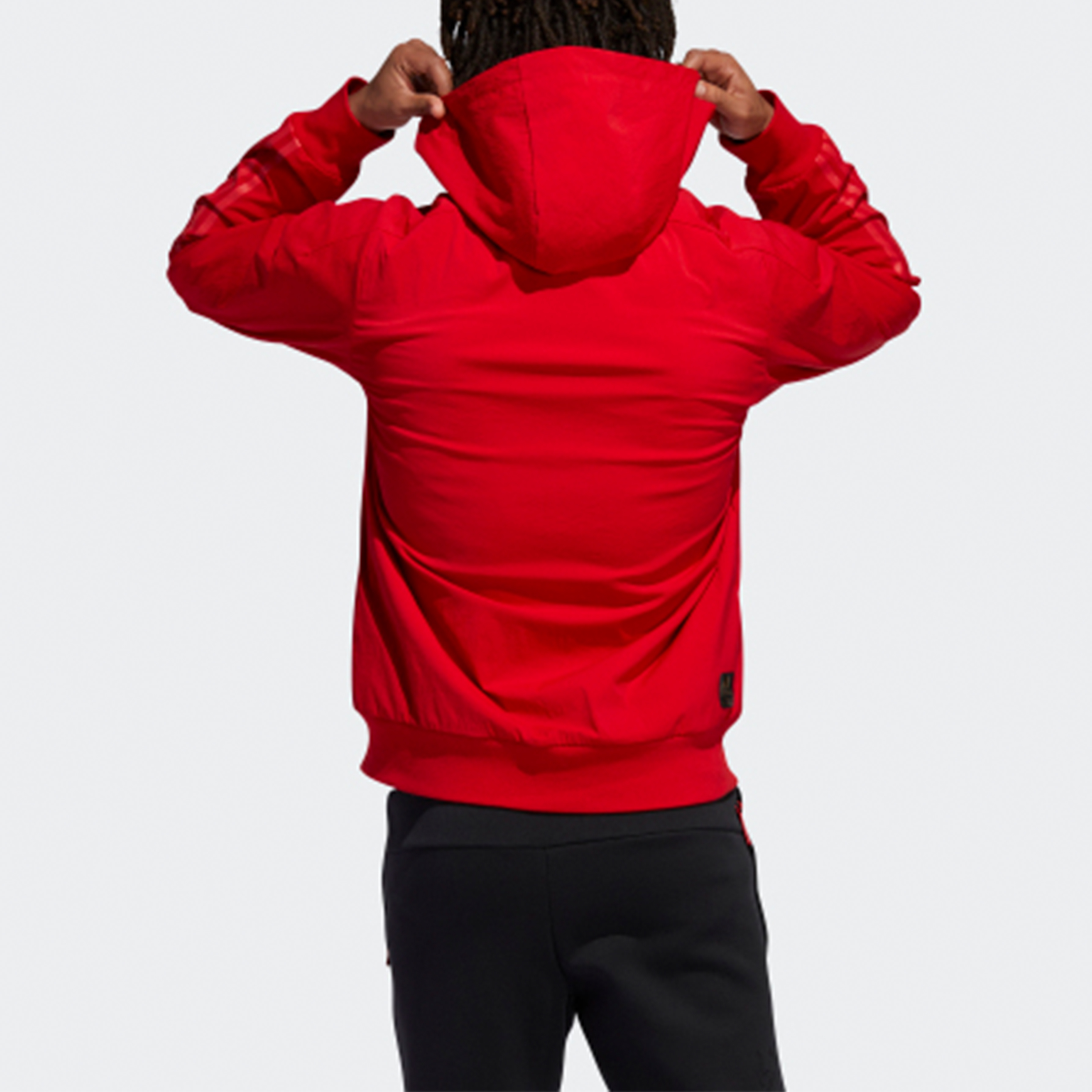 Мужская куртка adidas CNY TT (алая) — фото 6