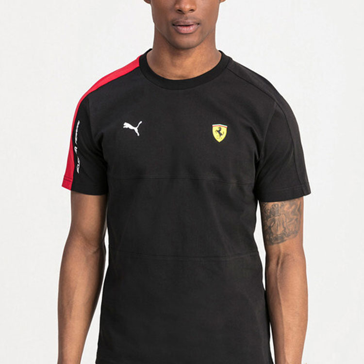 Мужская футболка PUMA (черная) — фото 4