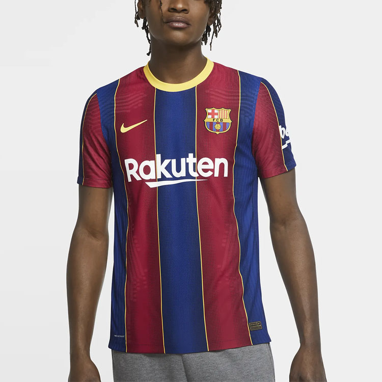Мужская футболка Nike FC Barcelona (красно-синяя) — фото 4