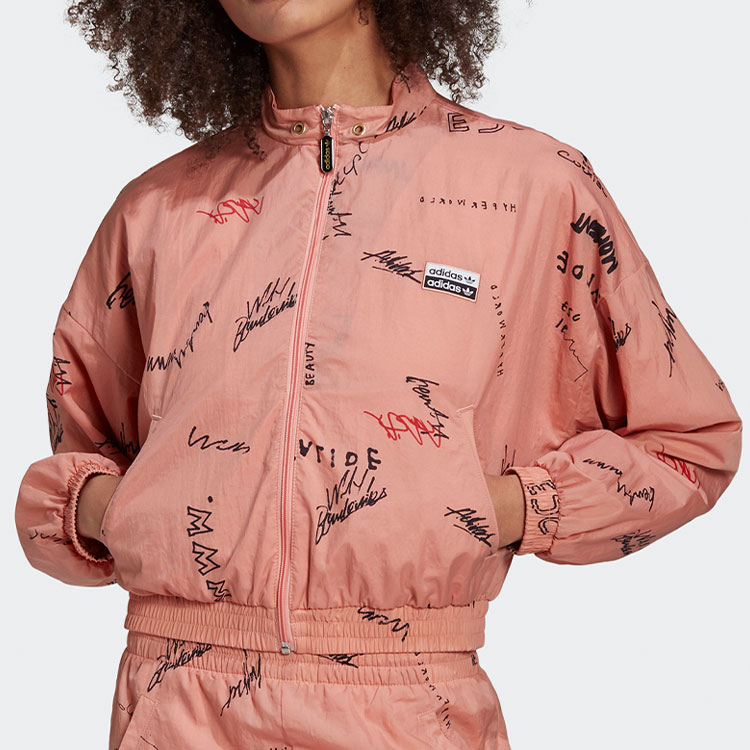 Женская куртка adidas originals RYV (розовая) — фото 3