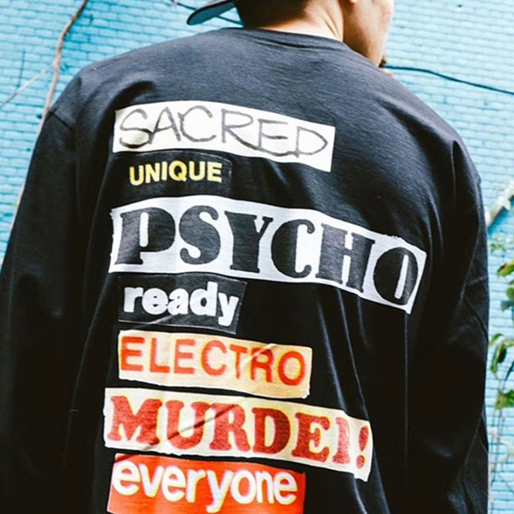 Футболка Supreme Sacred Unique L/S (черная) — фото 3