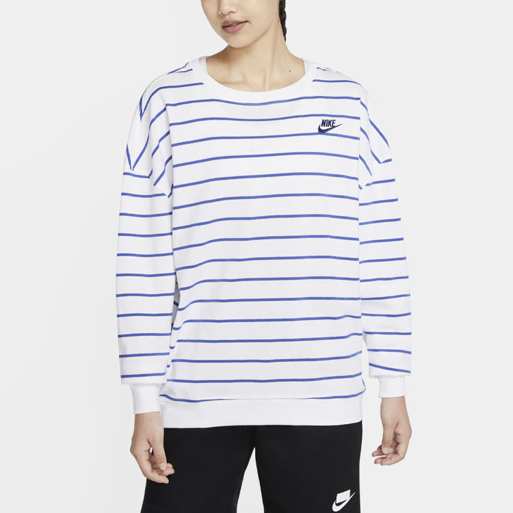 Женская футболка Nike Sportswear Loose Fit (белая) — фото 4