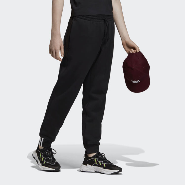 Мужские штаны adidas 3 Stripes Pant (черные) — фото 6