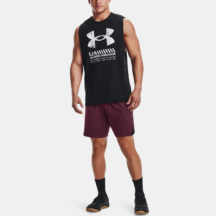 Мужская майка Under Armour Velocity (черная) — фото 3