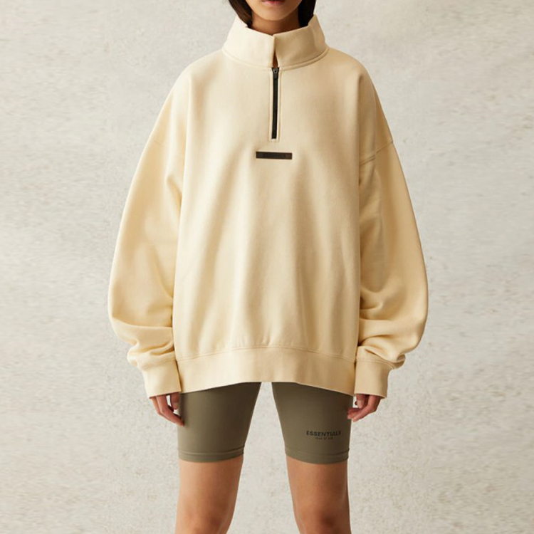 Шорты Fear of God Essentials SS21 Athletic Biker Short Taupe (серо-коричневые) — фото 3