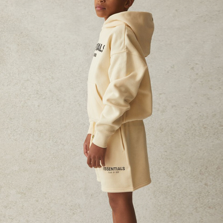худи Fear of God Essentials SS21 (бежевые) — фото 5