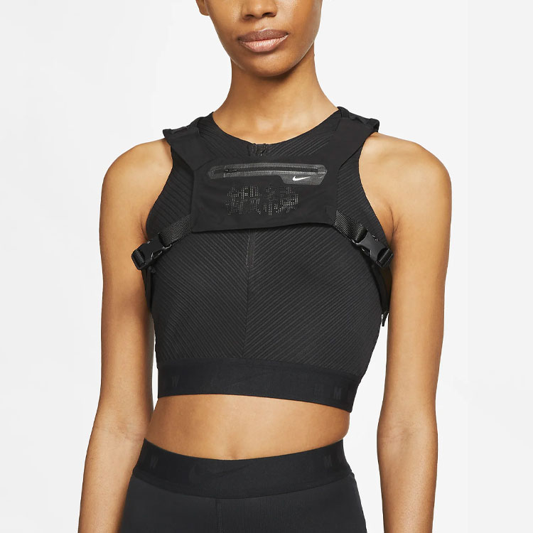 Женская жилетка Nike SERIES 004 3-in-1 Top (черная) — фото 3