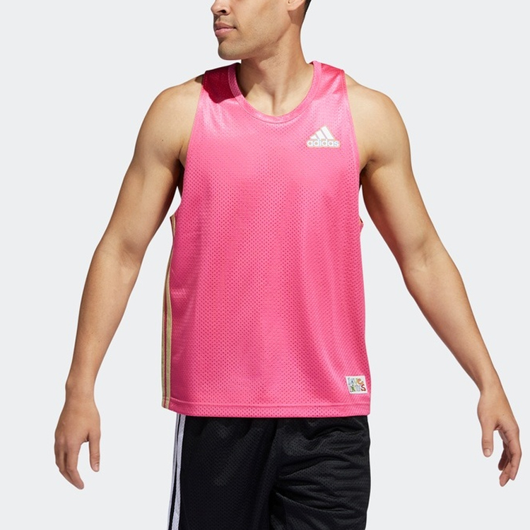 Adidas Basketball Jerseys Unisex Semi Neon Pink Moderate Other