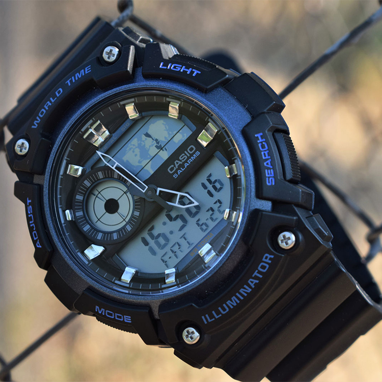 Мужские часы Casio Youth (серые) — фото 3