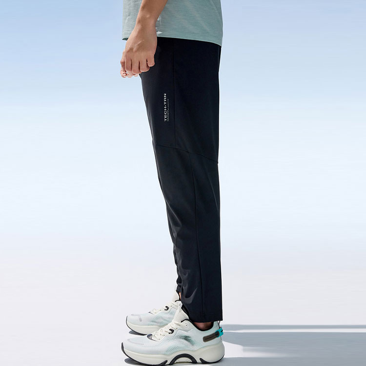 ANTA Life Collection Sports Pants Men’s Black Thin