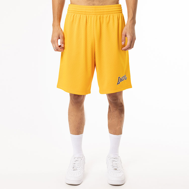 Mitchell Ness Basketball Shorts Men’s Lakers Gold
