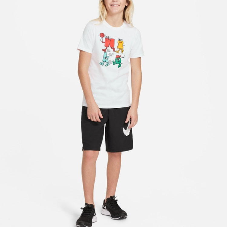Детская футболка Nike Logo (белая) — фото 3