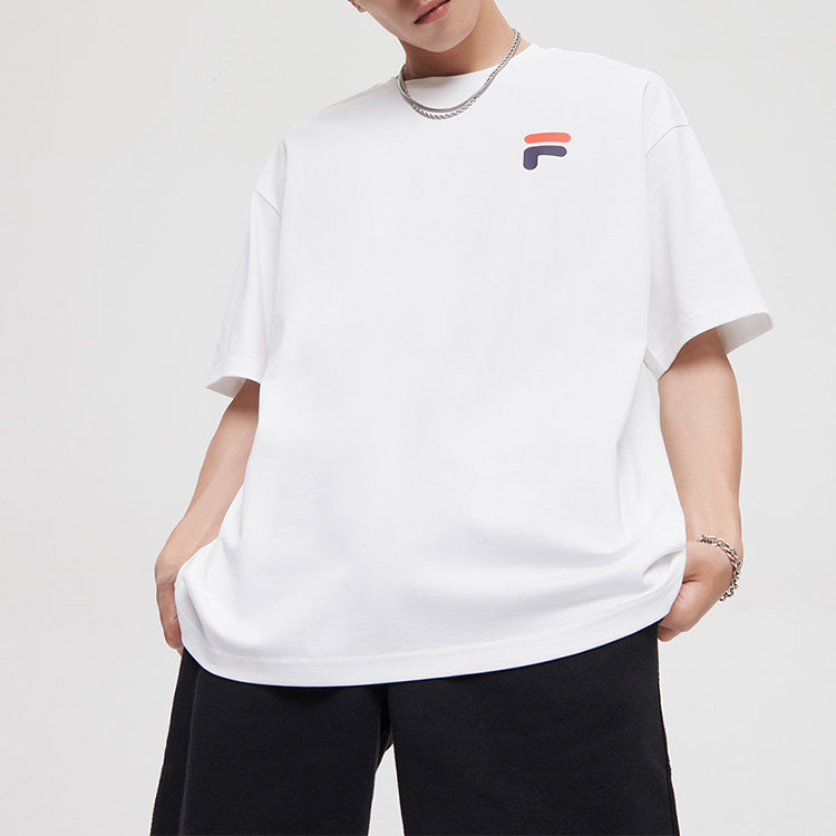 Футболка Fila FUSION (белая) — фото 7