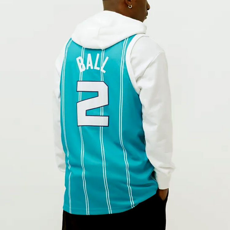 Jordan Air Jordan Lamelo Ball Hornets Icon Edition 2022 Swingman Nba Jersey