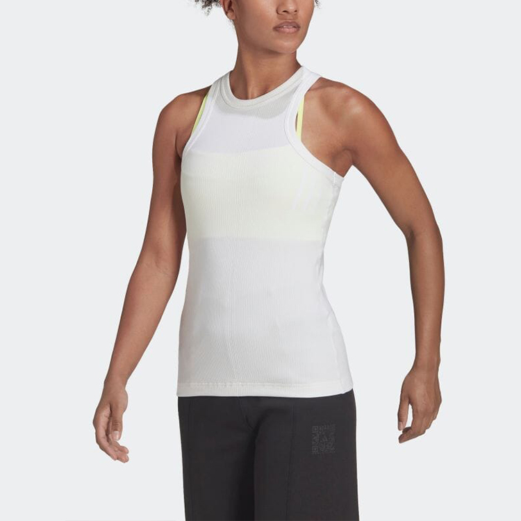 Adidas Sleeveless Sports Shirts Women’s White Racerback