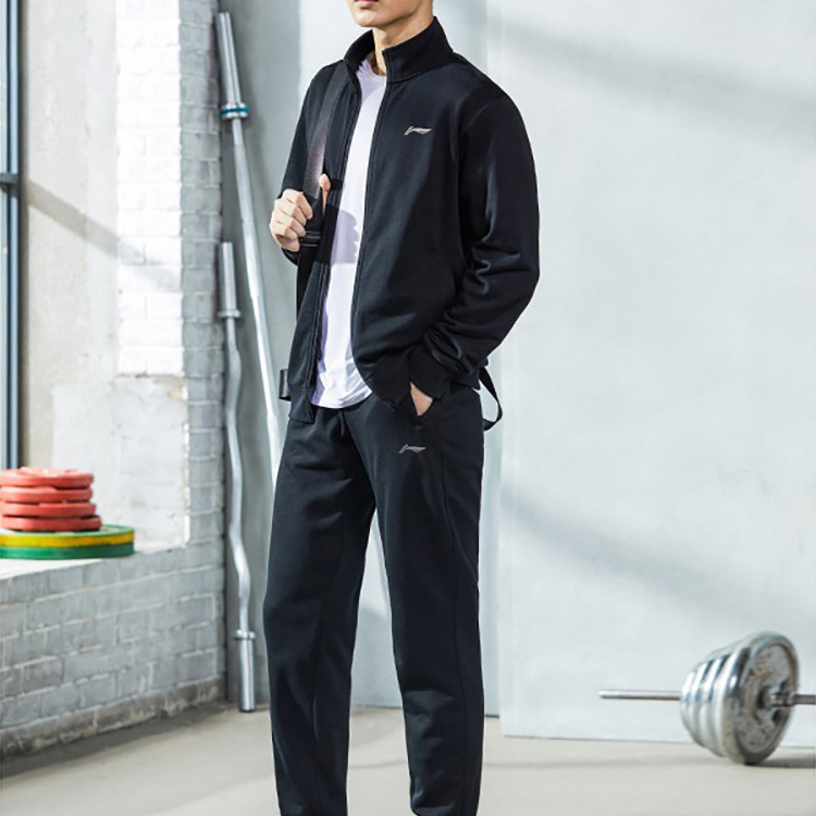 Li Ning Badminton Collection Casual Sportswear Men’s Black