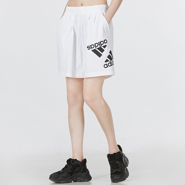 Adidas Sports Shorts Women’s White Moderate Woven Shorts