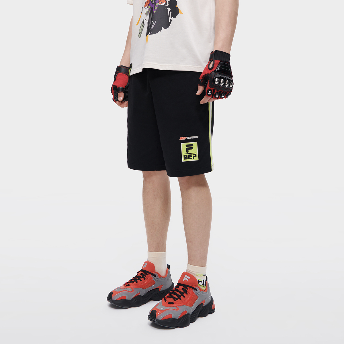 FILA FUSION Sports Shorts Men’s Black Moderate