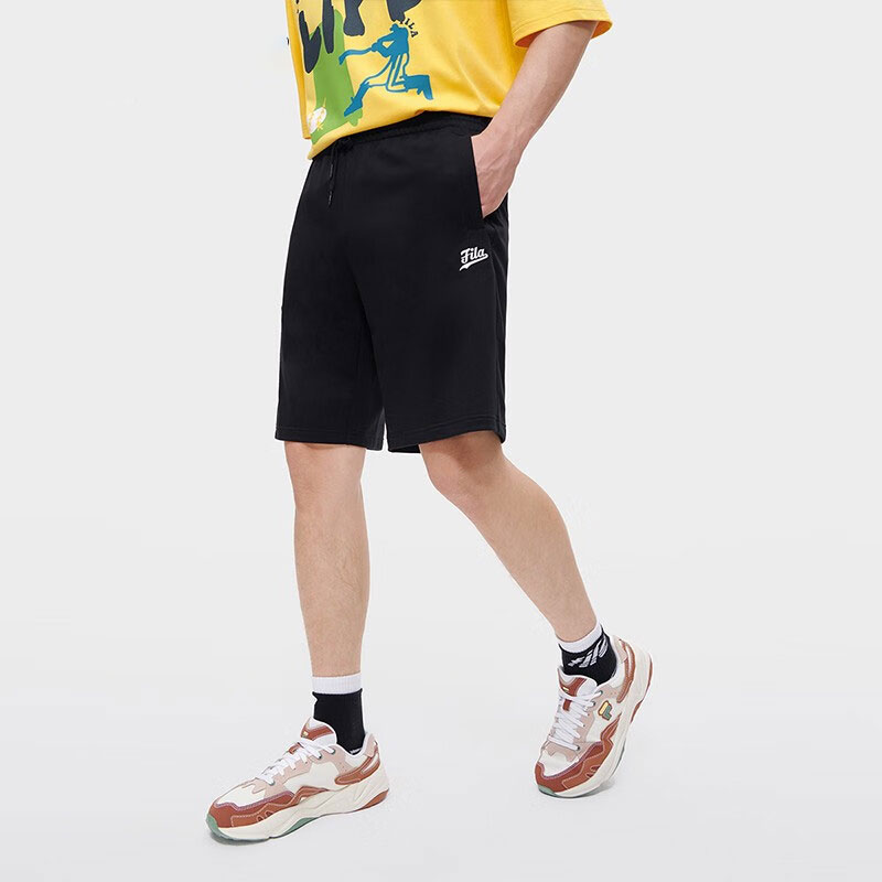FILA FUSION Sports Shorts Men’s Jet Black Moderate