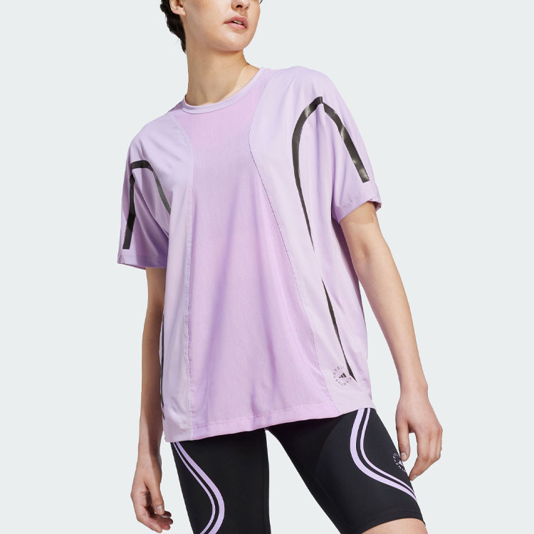 Adidas x Stella McCartney Running T Shirt Women’s Pink Purple