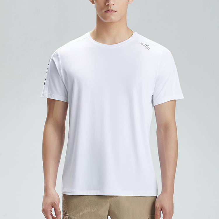 Anta Running Collection Running T Shirt Men’s Pure White