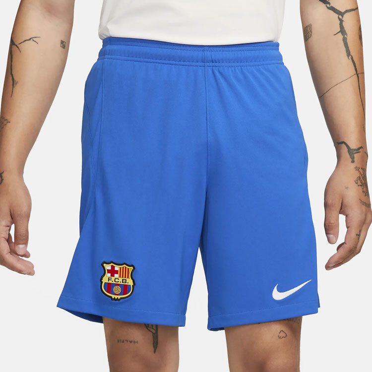 Nike Soccer Bottoms Men's Royal Blue Moderate Straight Fit Pants