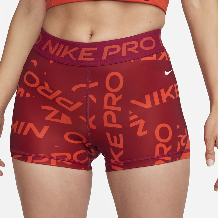 Nike Sports Shorts Women’s Noble Red Moderate Tight Pants