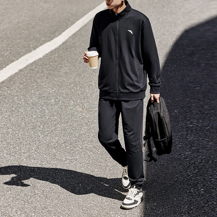 Anta Variety Training Collection Casual Sportswear Men’s Basic Black