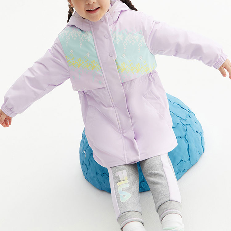 Куртка Fila KIDS (фиолетовая) — фото 2