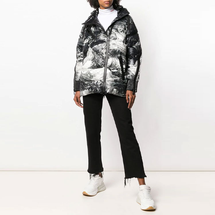 Женские куртка Moncler FW21 (черный) — фото 4
