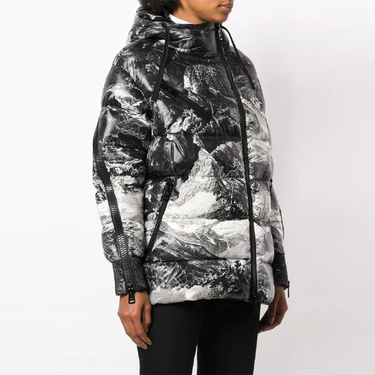 Женские куртка Moncler FW21 (черный) — фото 2