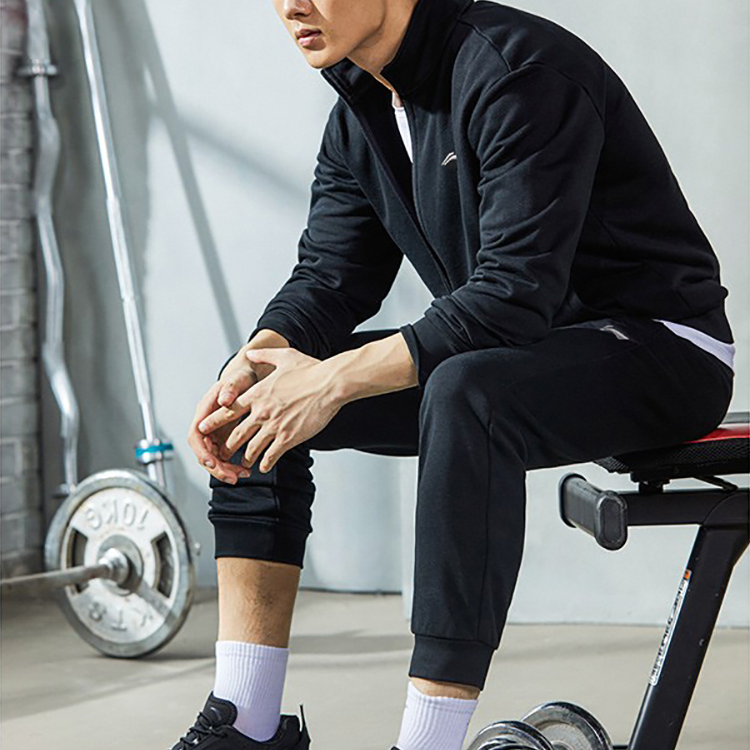 Li Ning Badminton Collection Casual Sportswear Men’s Black