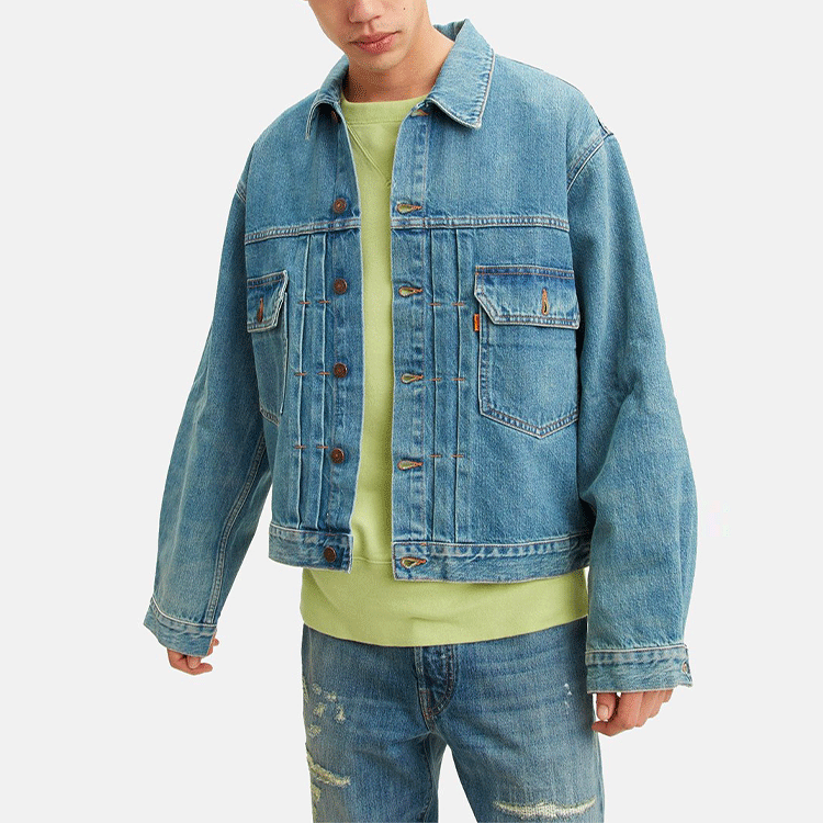 Мужская куртка Levis (синий) — фото 3