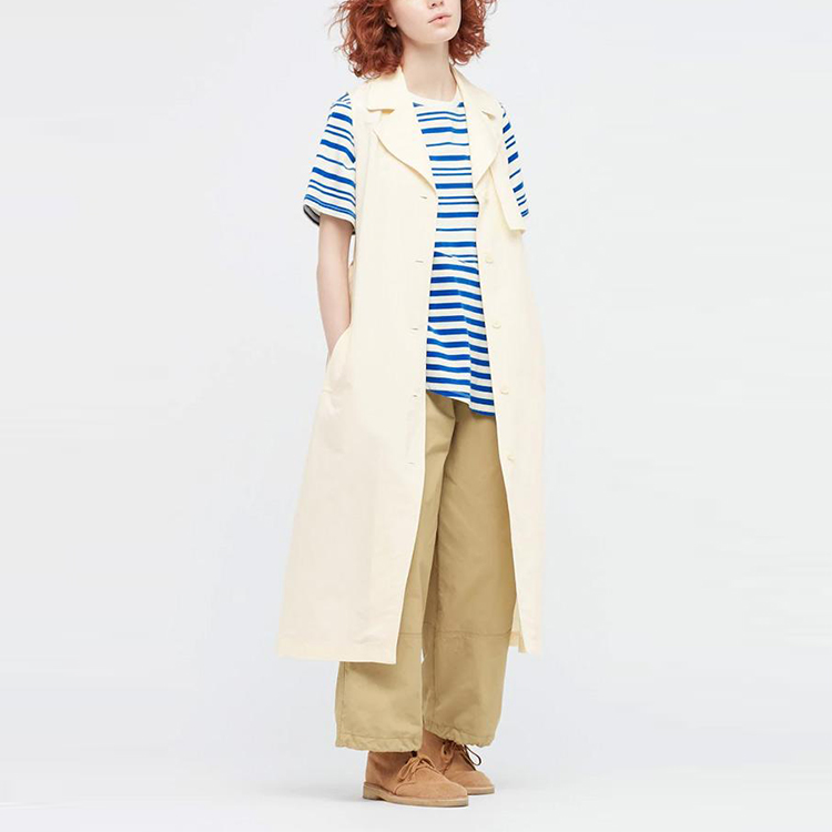 Женское платье UNIQLO (молочное) — фото 5