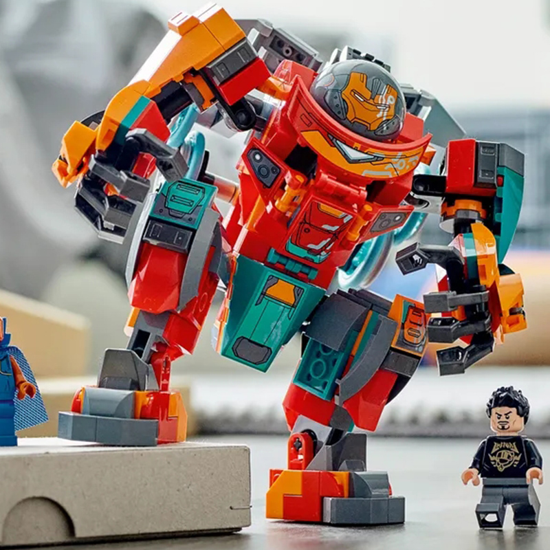 Конструктор LEGO Marvel Стальной мех Тони Старка на Сакааре (мультиколор) — фото 3