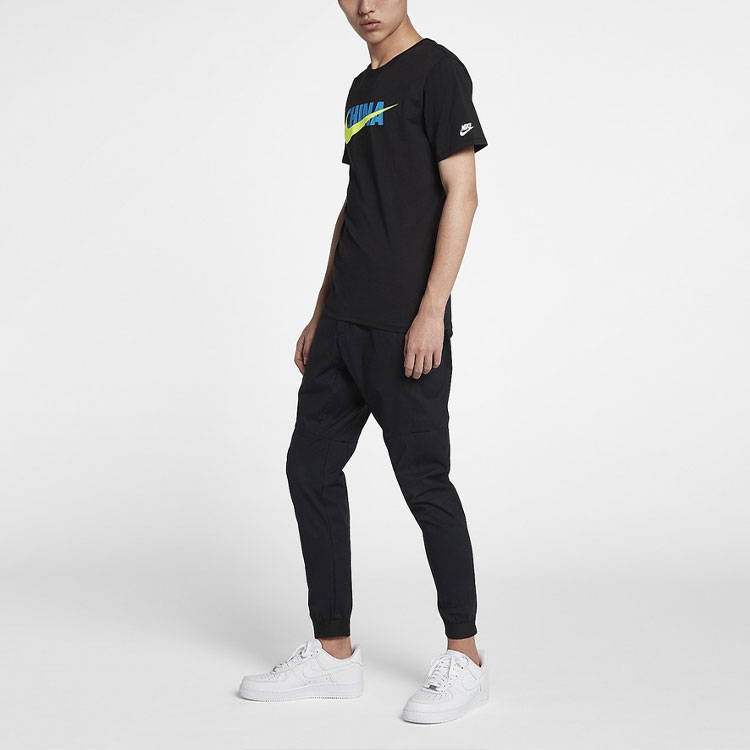 Мужская футболка Nike (черная) — фото 4