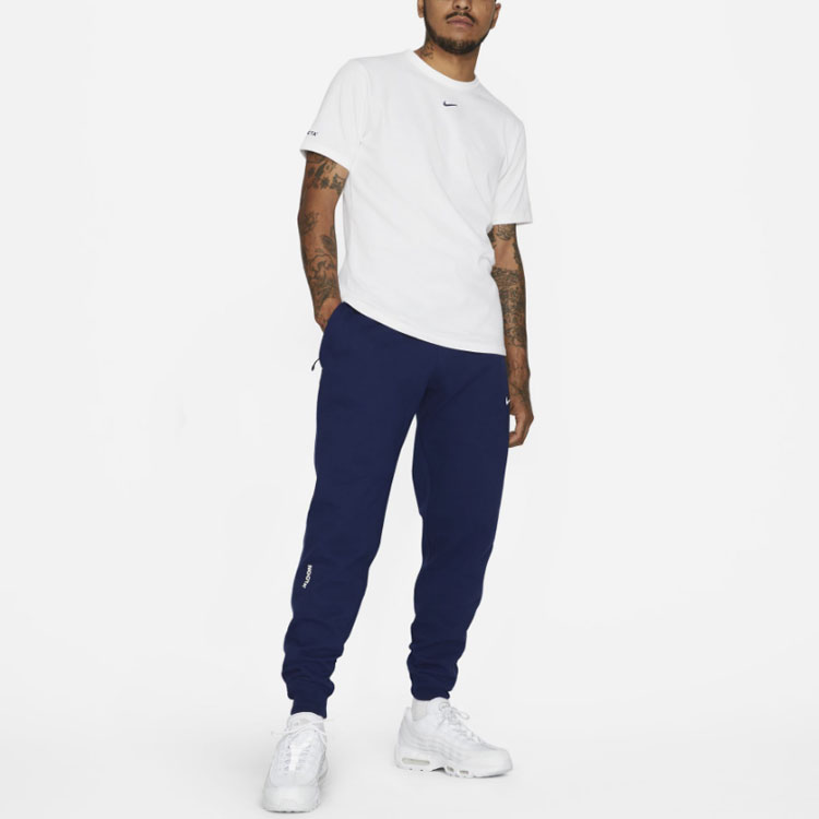 Мужские штаны Nike x Drake NOCTA Cardinal Stock Fleece Pants (синие) — фото 4