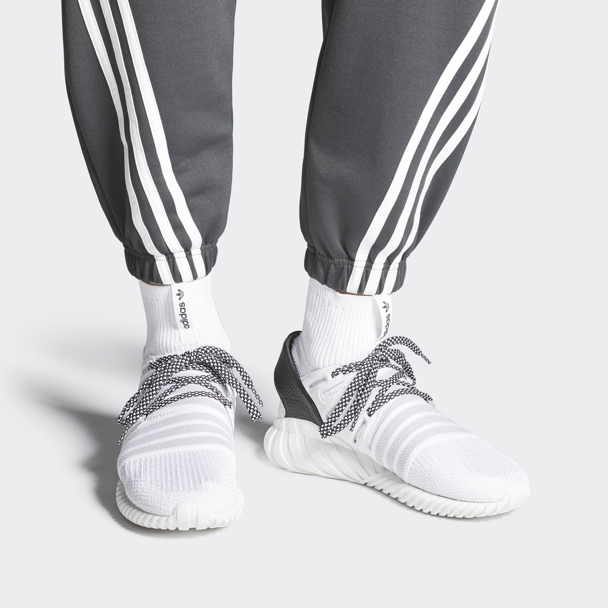Кеды adidas originals Tubular (белые) — фото 7