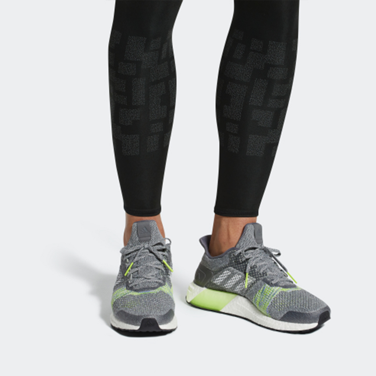 Мужские кроссовки adidas ULT (серо-зеленый) — фото 7