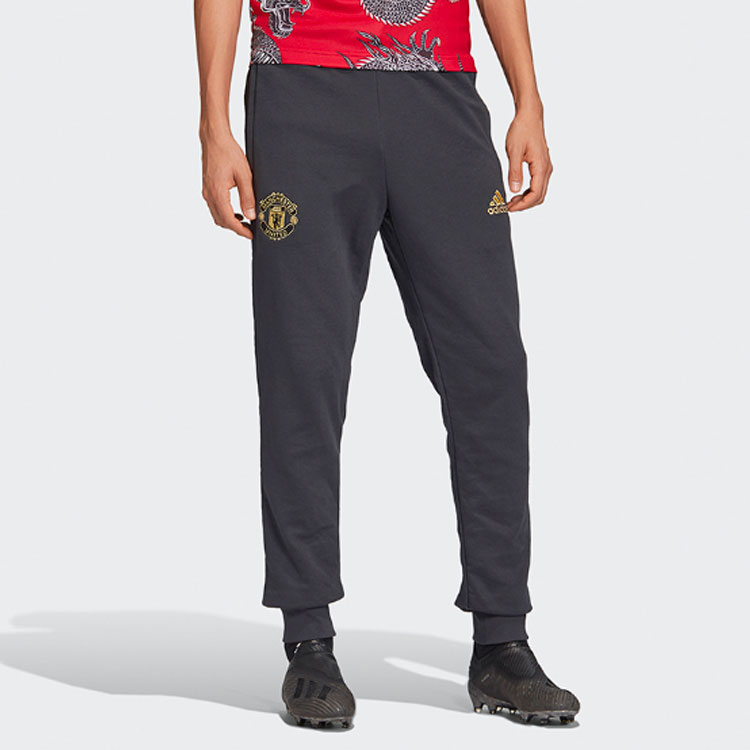 Adidas Manchester United Sports Pants Men’s Carbon Black Moderate