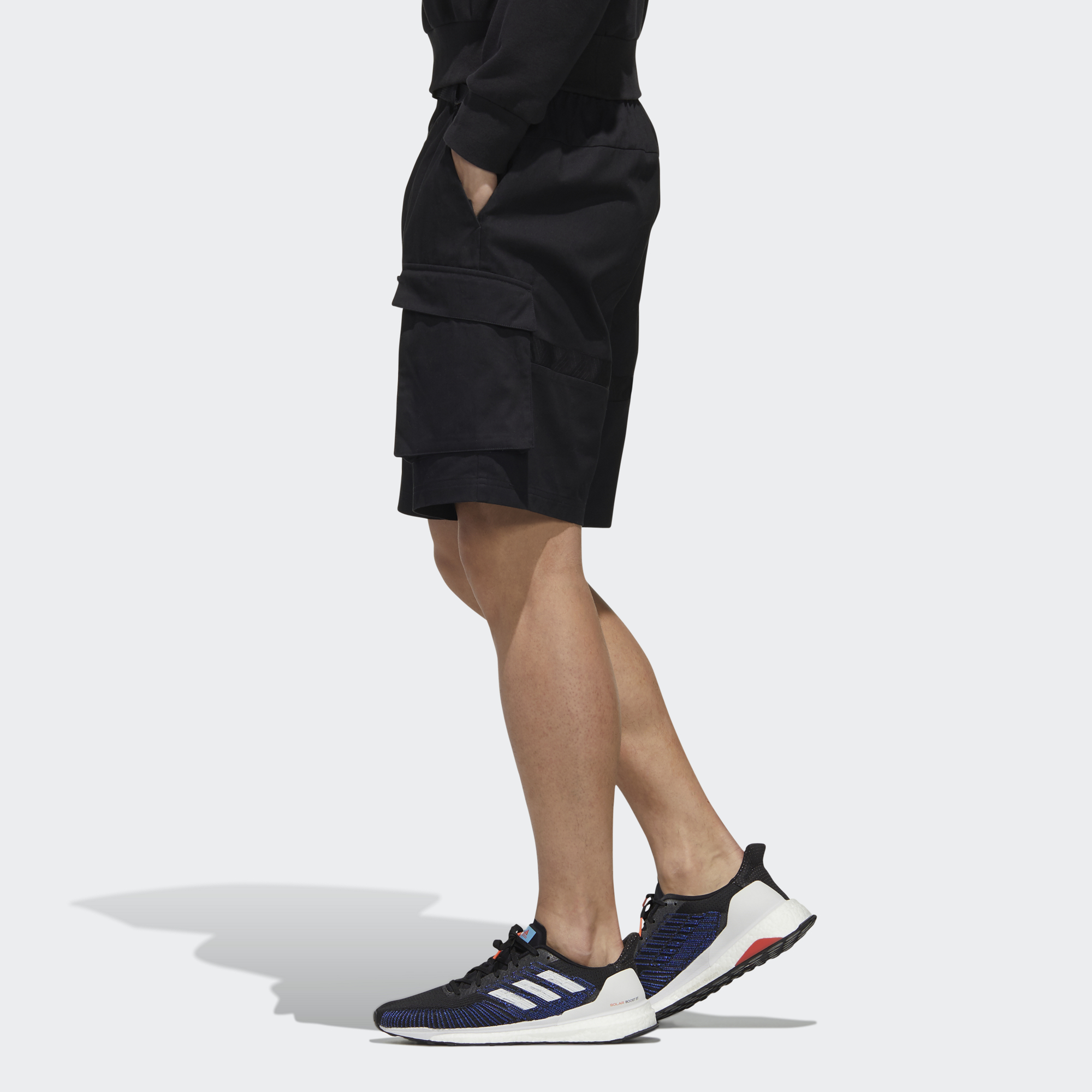 Мужские шорты adidas Ub Shr Cargo (черные) — фото 5