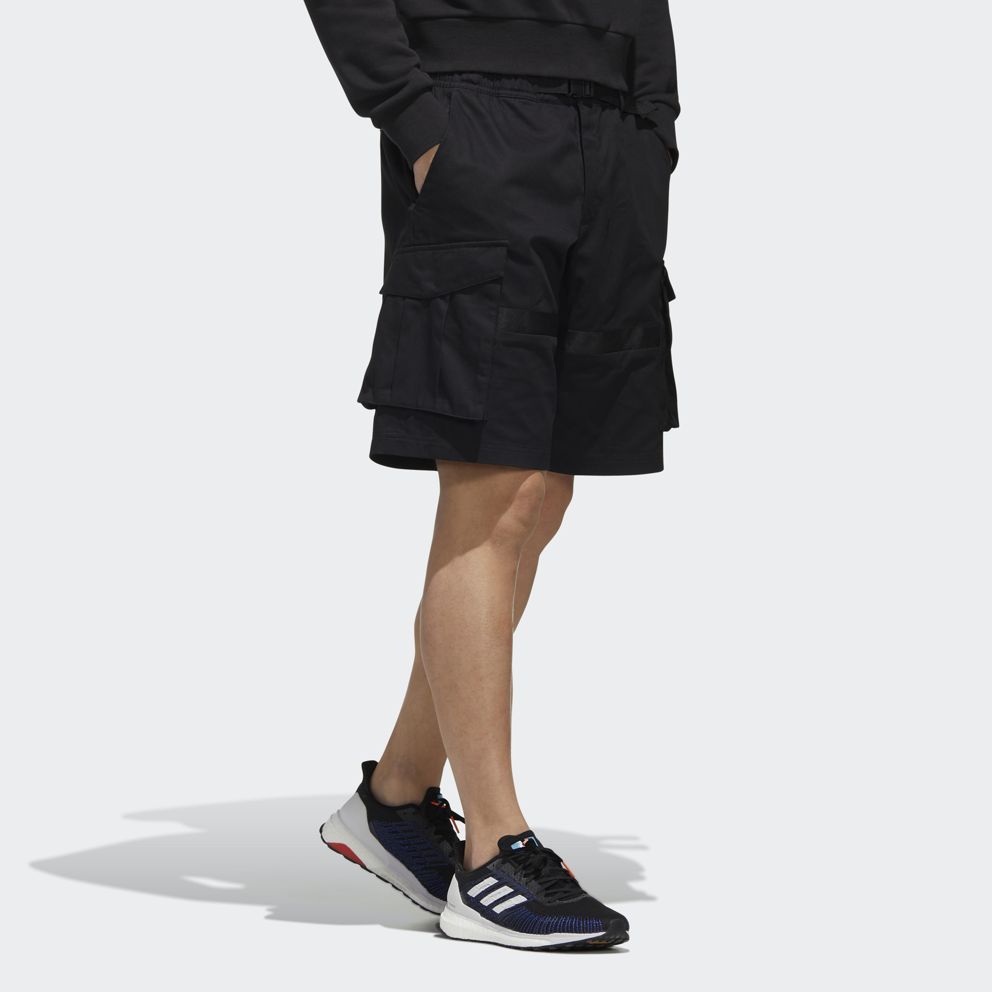 Мужские шорты adidas Ub Shr Cargo (черные) — фото 3