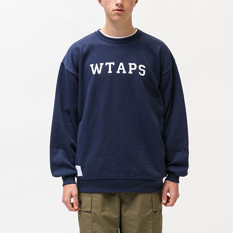 Мужская худи WTAPS (синяя) — фото 4