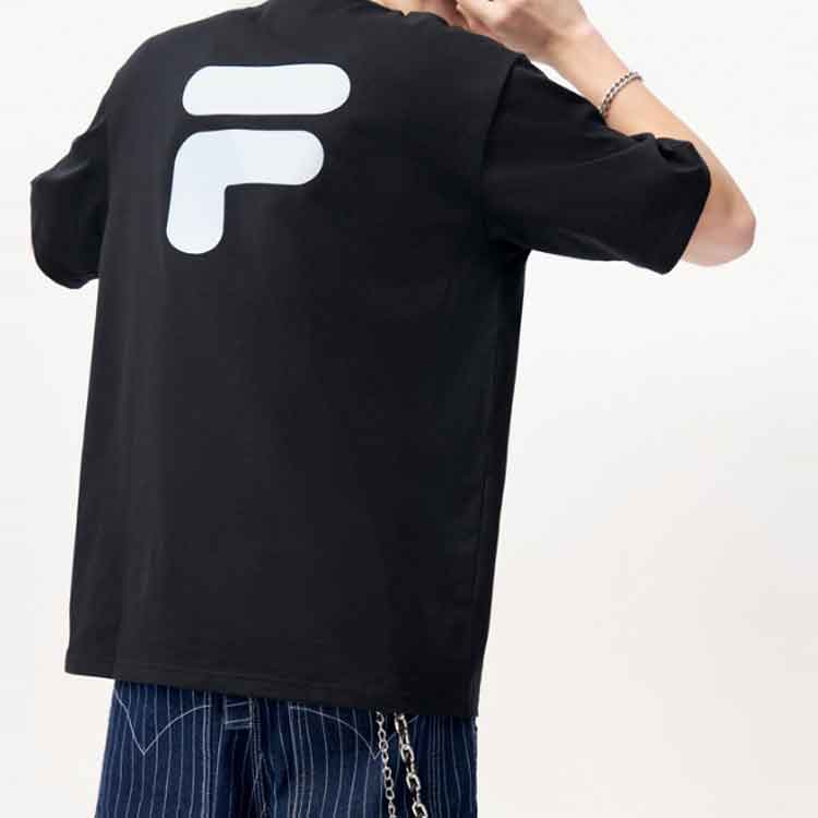 Футболка Fila FUSION (черная) — фото 7