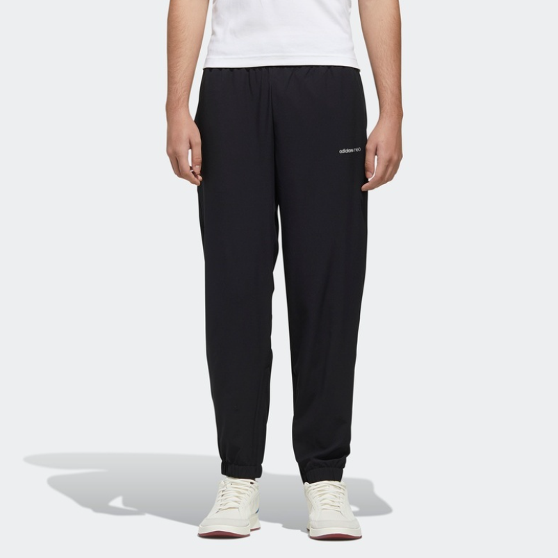 Мужские штаны adidas neo (черные) — фото 3