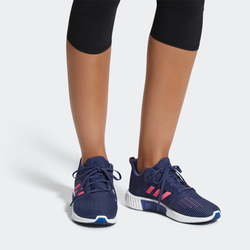 Женские кроссовки adidas Climacool Vent (сине-розовые) — фото 7